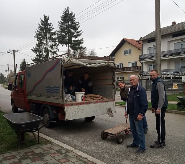 Sakupljanje priloga za bogosloviju u Cvetkoviću 2018.