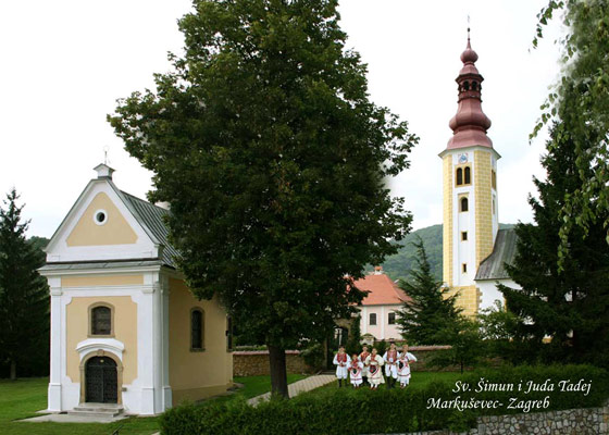 Sveti Šimun i Juda Tadej - Župna crkva u Markuševcu
